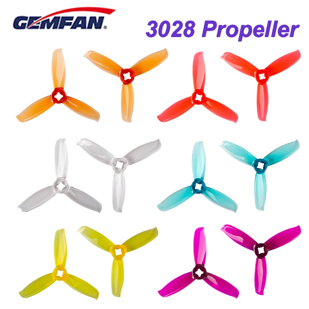 Drone Gimbal Controller - 10 пар/20 шт. Gemfan ветрозащитный 3028