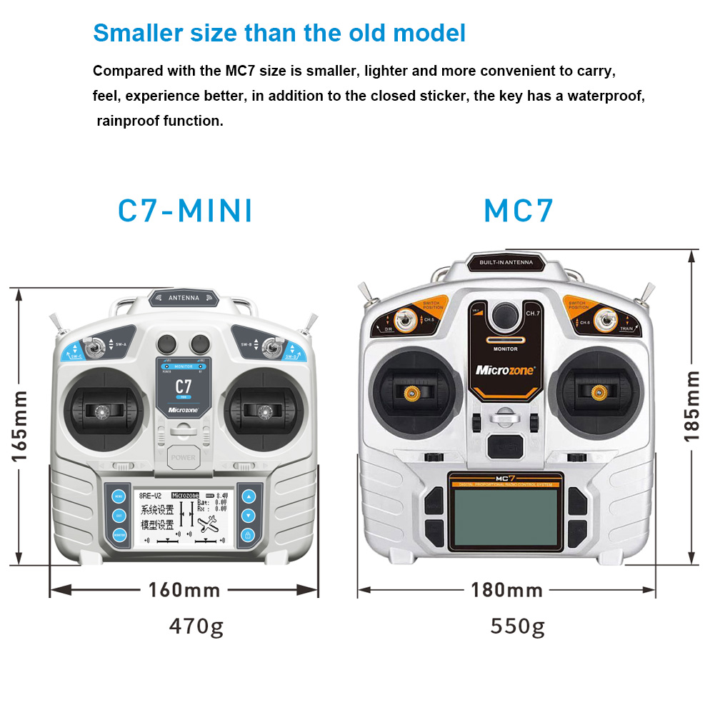 Контроллер MicroZone MC7 C7 MI – обзор и цена Drone Gimbal Controller